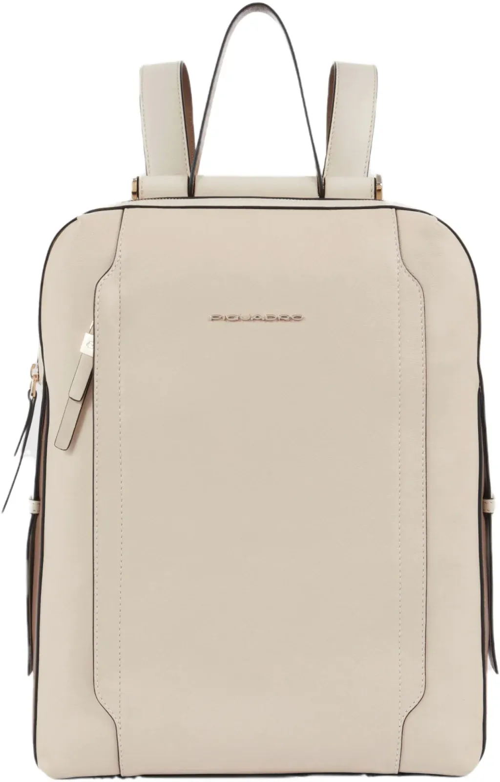 Рюкзак женский Piquadro Circle CA4576W92/BECU бежевый/кофейный натур.кожа, 7 л - фото 1