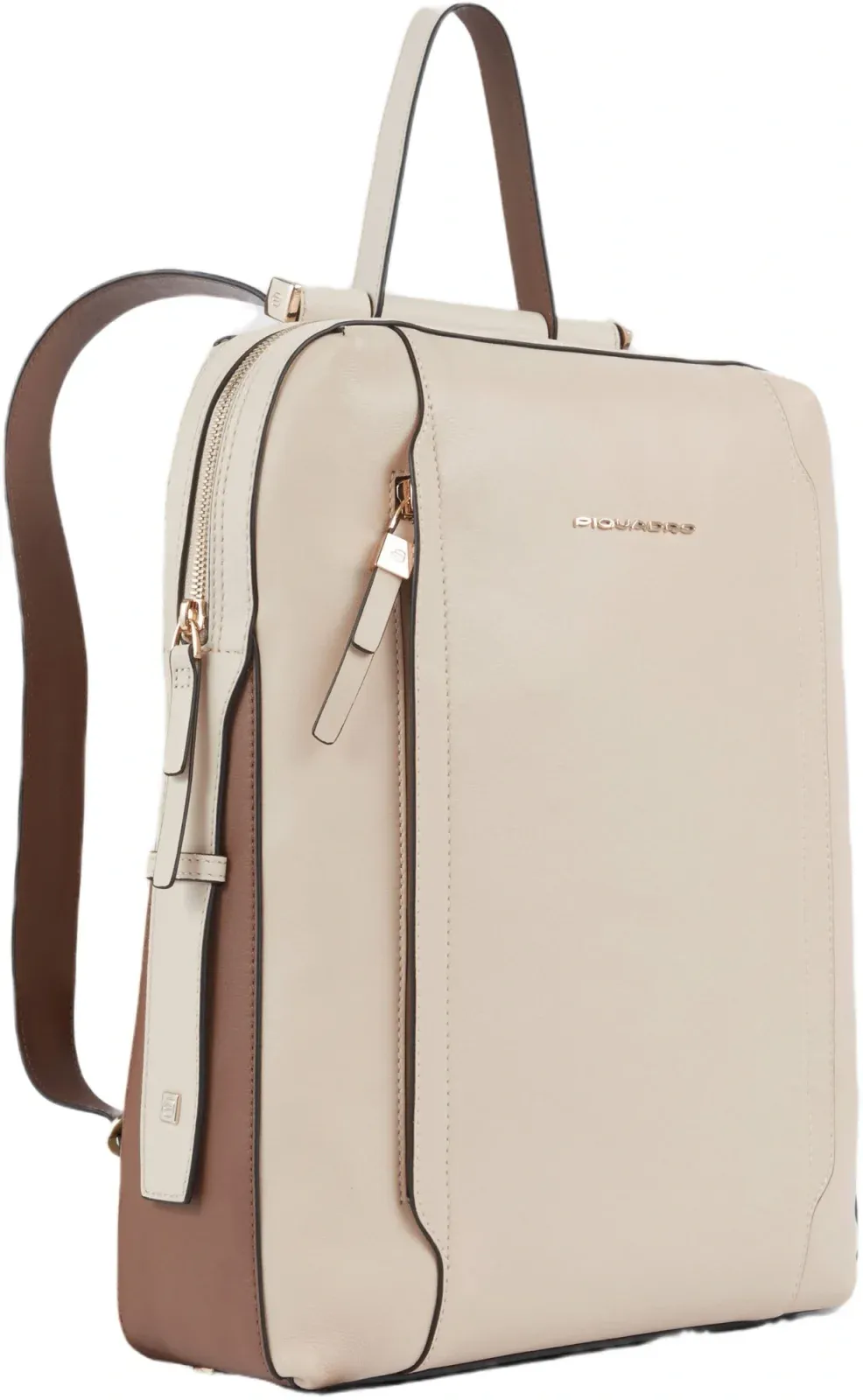 Рюкзак женский Piquadro Circle CA4576W92/BECU бежевый/кофейный натур.кожа, 7 л - фото 2