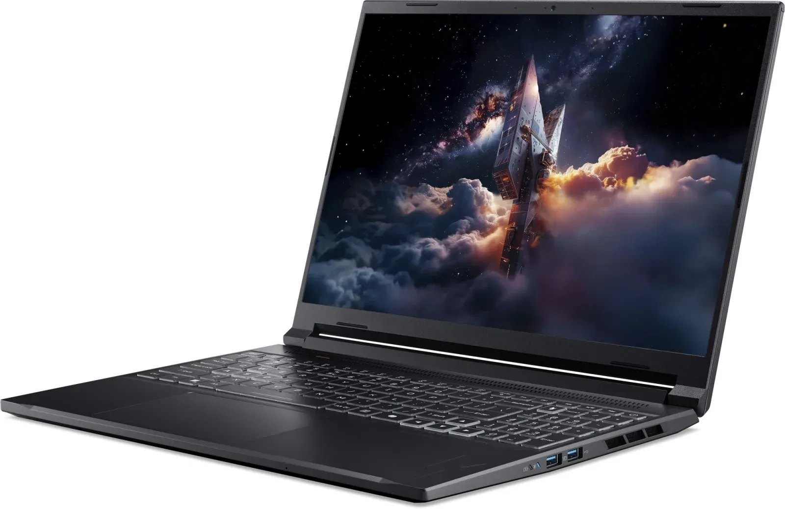 Ноутбук Acer Nitro V 16S ANV16S-71-58YF Core 5 210H 16Gb SSD1Tb NVIDIA GeForce RTX 5060 8Gb 16 IPS WQXGA 2560x1600 без ОС black WiFi BT Cam NH.U28CD.001 - фото 3