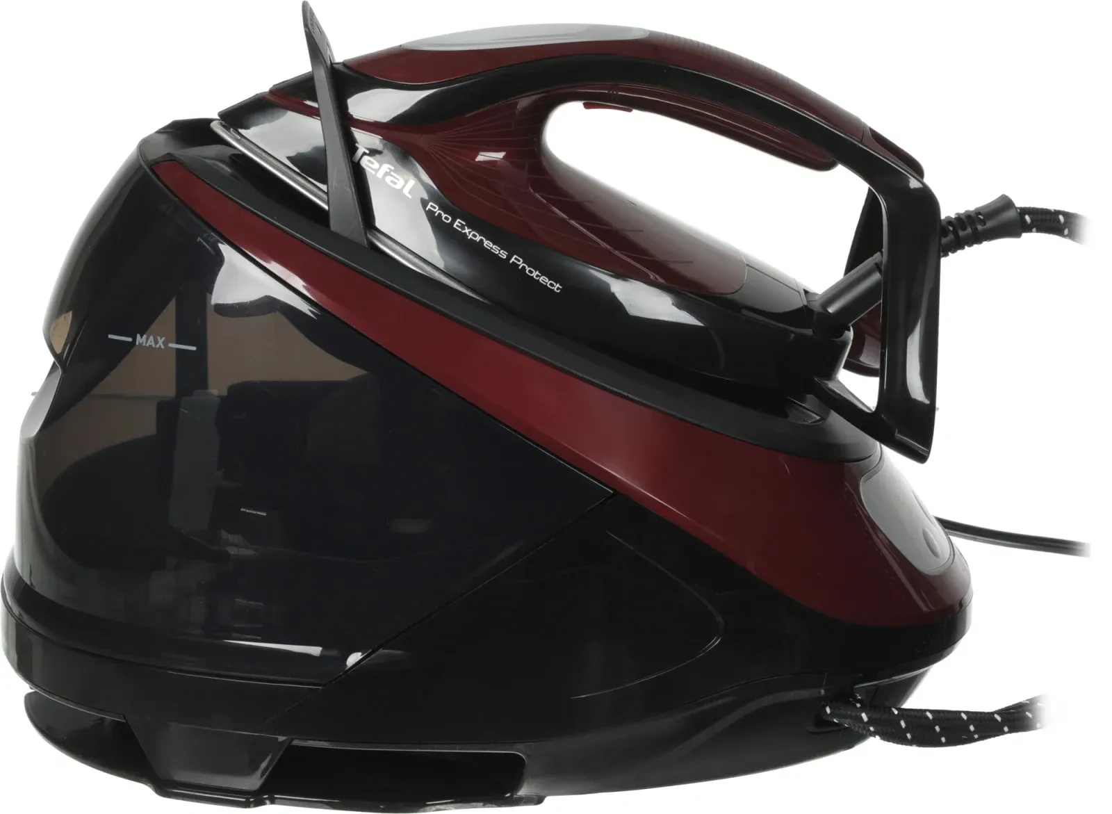 Парогенератор Tefal Pro Express Protect GV9230E0 2600Вт черный/бордовый - фото 5