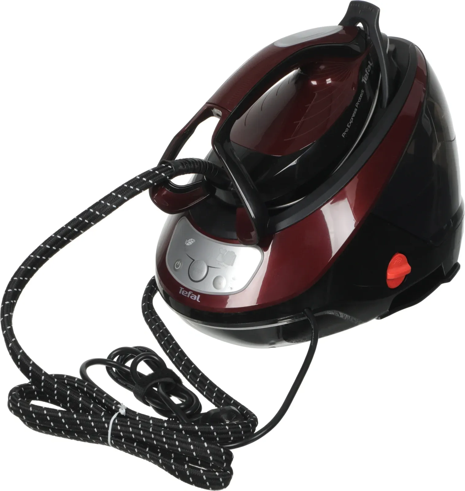 Парогенератор Tefal Pro Express Protect GV9230E0 2600Вт черный/бордовый - фото 6