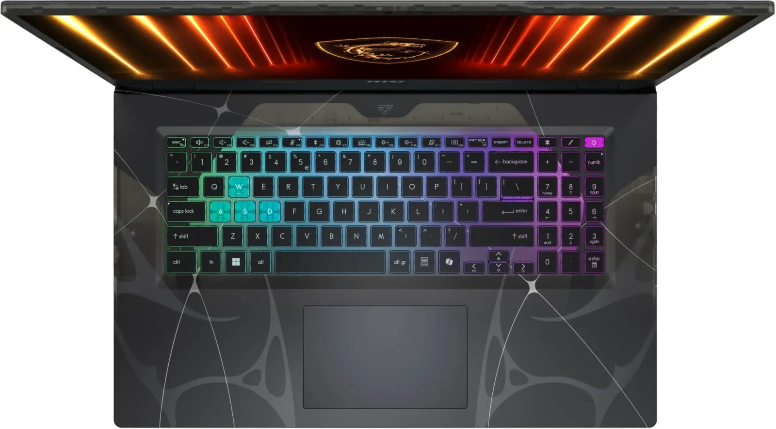 Ноутбук MSI Cyborg 17 B13WFKG-217XRU Core i7 13620H 16Gb SSD1Tb NVIDIA GeForce RTX 5060 8Gb 17.3 IPS FHD 1920x1080 FreeDOS black WiFi BT Cam 9S7-17U332-217 - фото 5
