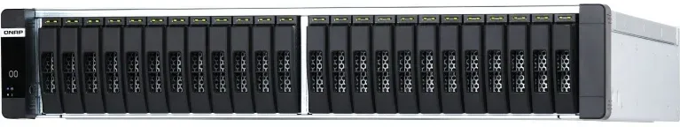 Сетевое хранилище NAS Qnap ES2486DC-2142IT-128G 24-bay стоечный Xeon D-2142I1T, серебристый - фото 2