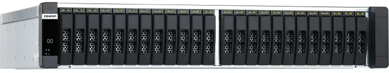 Сетевое хранилище NAS Qnap ES2486DC-2142IT-128G 24-bay стоечный Xeon D-2142I1T, серебристый - фото 3