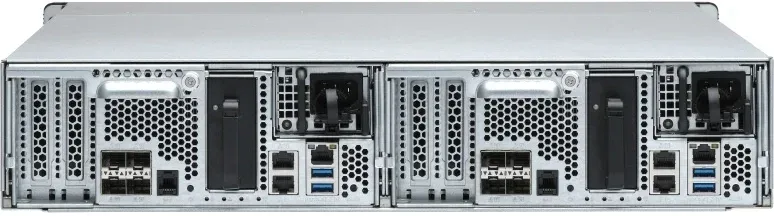 Сетевое хранилище NAS Qnap ES2486DC-2142IT-128G 24-bay стоечный Xeon D-2142I1T, серебристый - фото 5