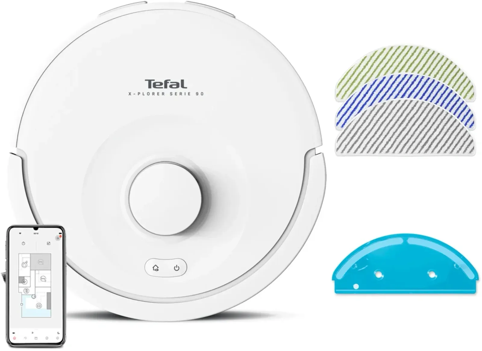 Пылесосы роботы TEFAL RG8777WH - фото 1