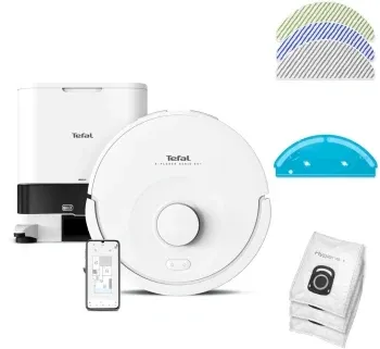 Пылесос-робот Tefal X-plorer Serie 90+ RG8797WH белый/черный - фото 5