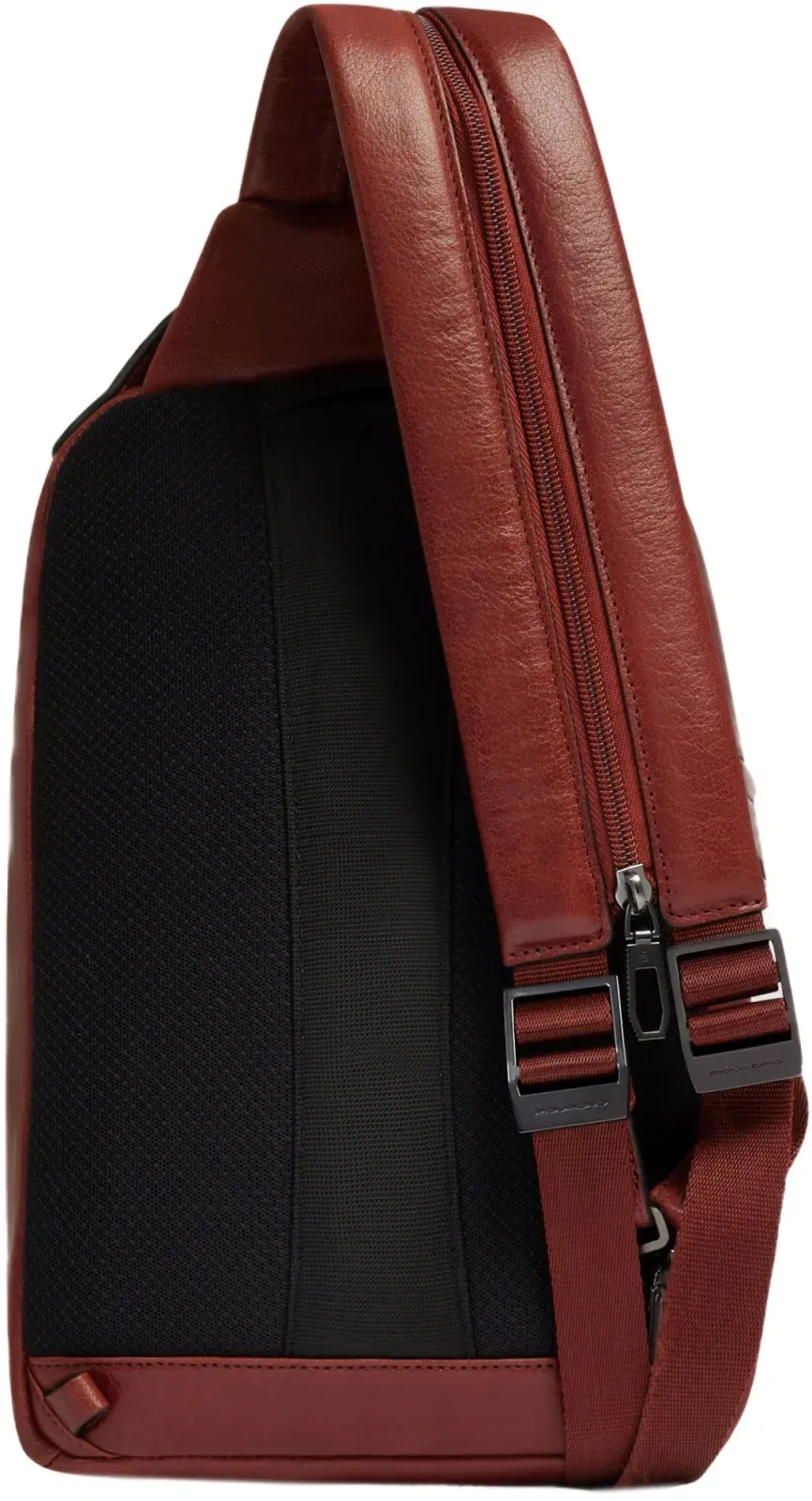 Рюкзак слинг мужской Piquadro Solm CA7028S141/CU табачный натур.кожа, 5.5 л - фото 3