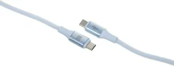 Кабель Romoss CB3241 USB Type-C m-USB Type-C m 1.2м голубой - фото 7