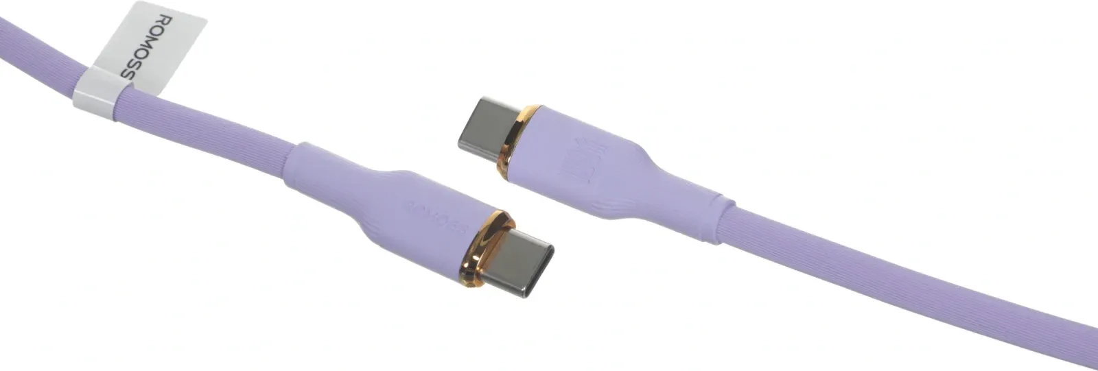 Кабель Romoss CB3224 USB Type-C m-USB Type-C m 2м фиолетовый - фото 2