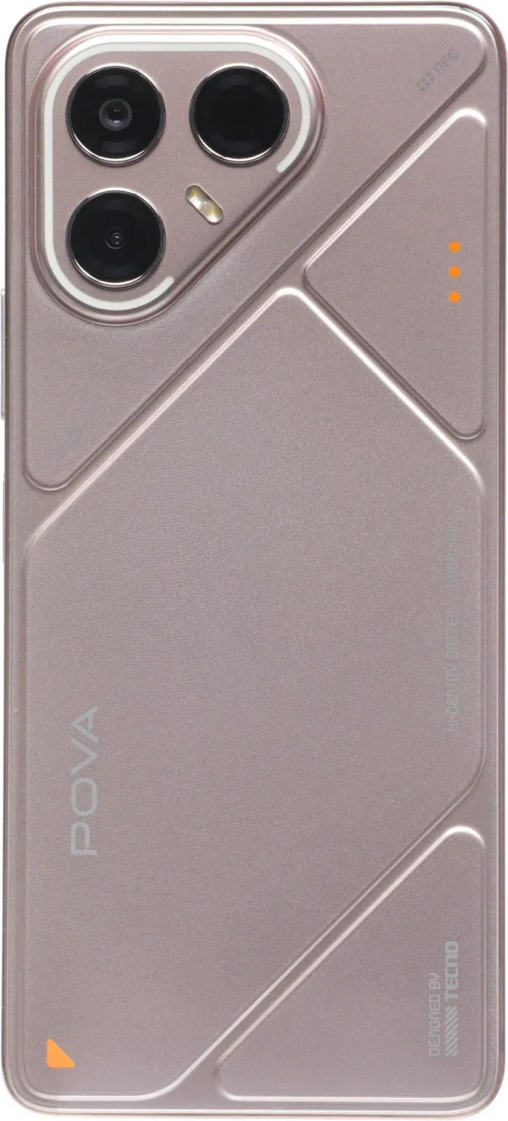 Смартфон Tecno Pova 7 5G 128Gb 8Gb розовый моноблок 3G 4G 2Sim 6.78 1080x2460 Android 15 50Mpix 802.11 a/b/g/n/ac/ax NFC GPS GSM900/1800 Protect microSD max1024Gb - фото 5