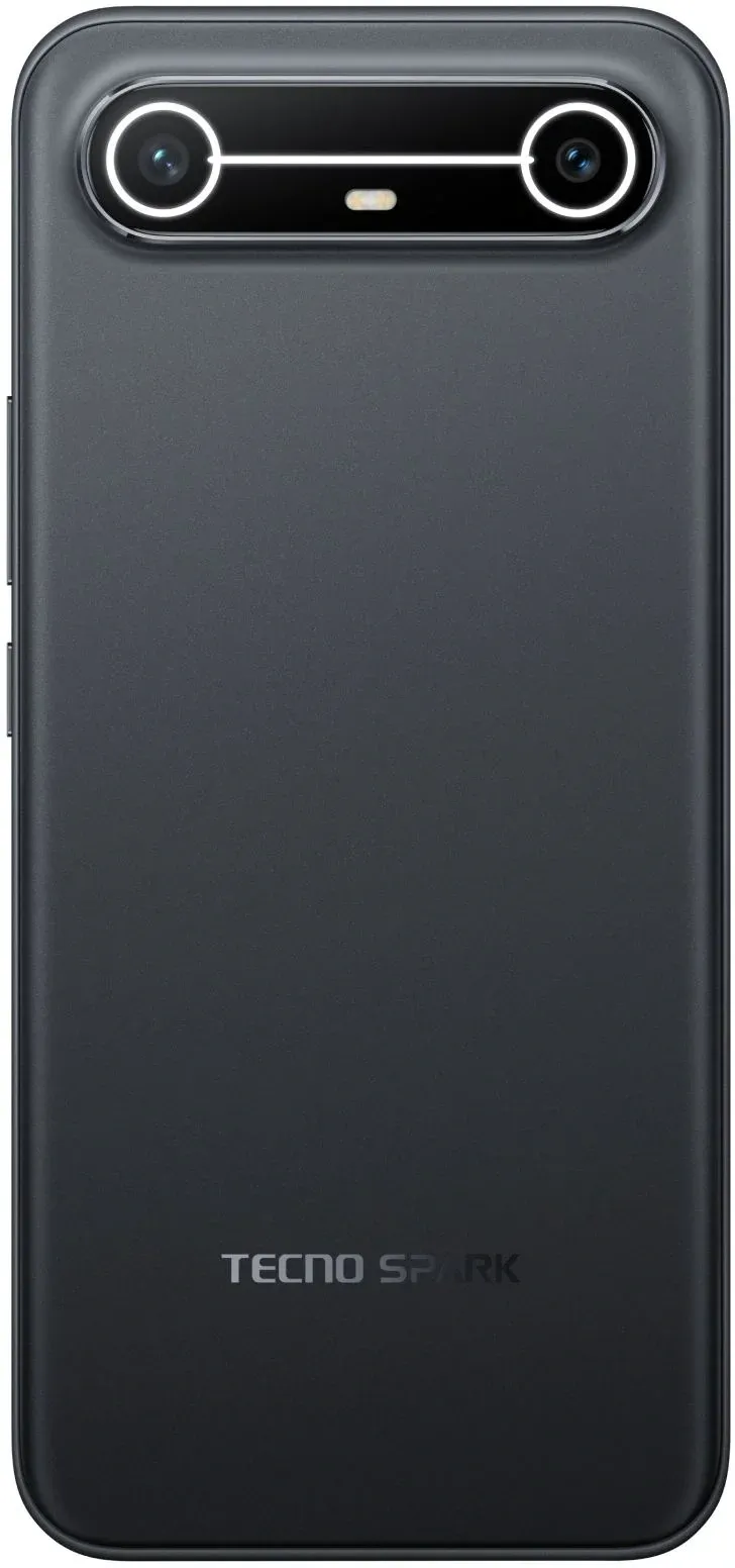 Смартфон Tecno Spark Slim 256Gb 8Gb черный моноблок 3G 4G 2Sim 6.78 1224x2720 Android 15 50Mpix 802.11 a/b/g/n/ac/ax NFC GPS GSM900/1800 Protect FM - фото 3