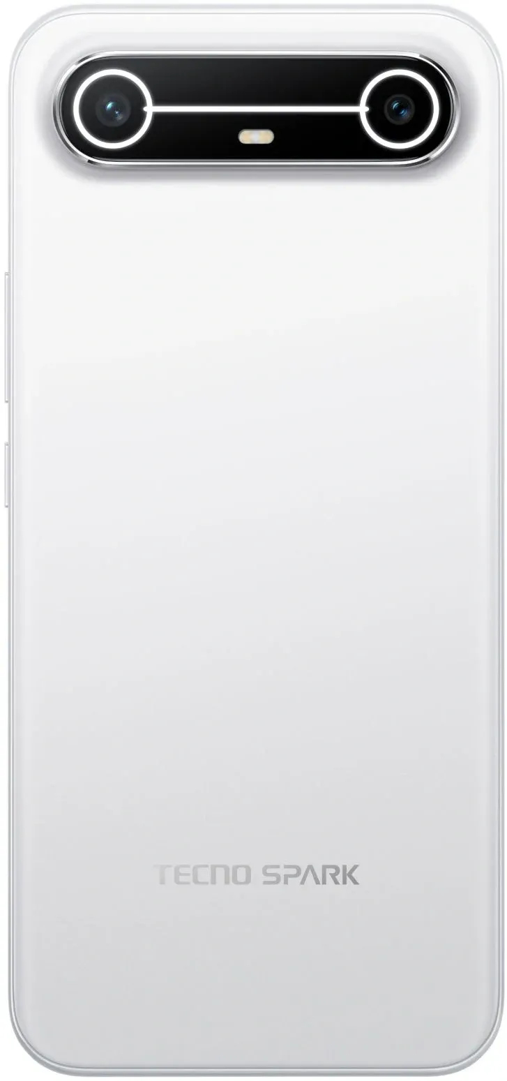 Смартфон Tecno Spark Slim 256Gb 8Gb белый моноблок 3G 4G 2Sim 6.78 1224x2720 Android 15 50Mpix 802.11 a/b/g/n/ac/ax NFC GPS GSM900/1800 Protect FM - фото 3
