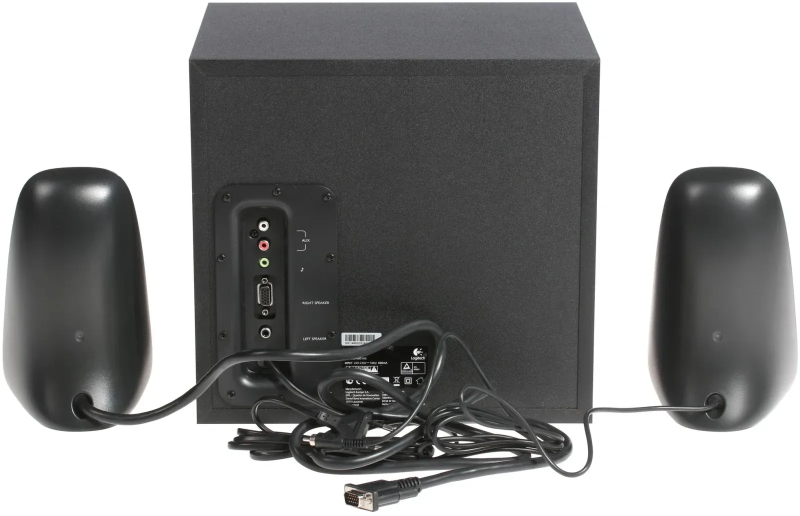 Комплекты 2.1 LOGITECH Z623 черный - фото 3