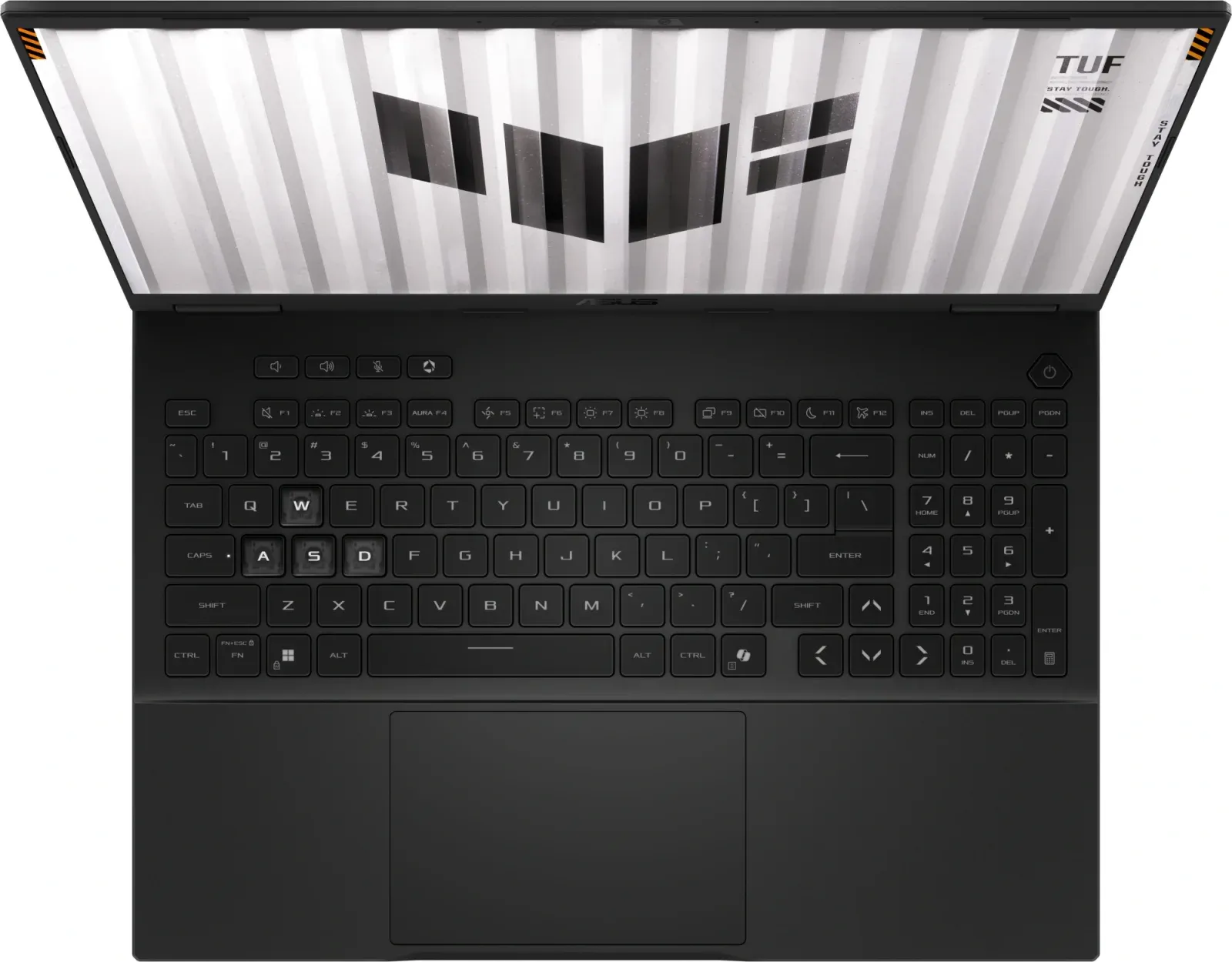 Ноутбук Asus TUF Gaming F16 FX608JMR-RV170 Core i5 14450HX 16Gb SSD512Gb NVIDIA GeForce RTX 5060 8Gb 16 IPS WUXGA 1920x1200 без ОС grey WiFi BT Cam 90NR0NB1-M009D0 - фото 6