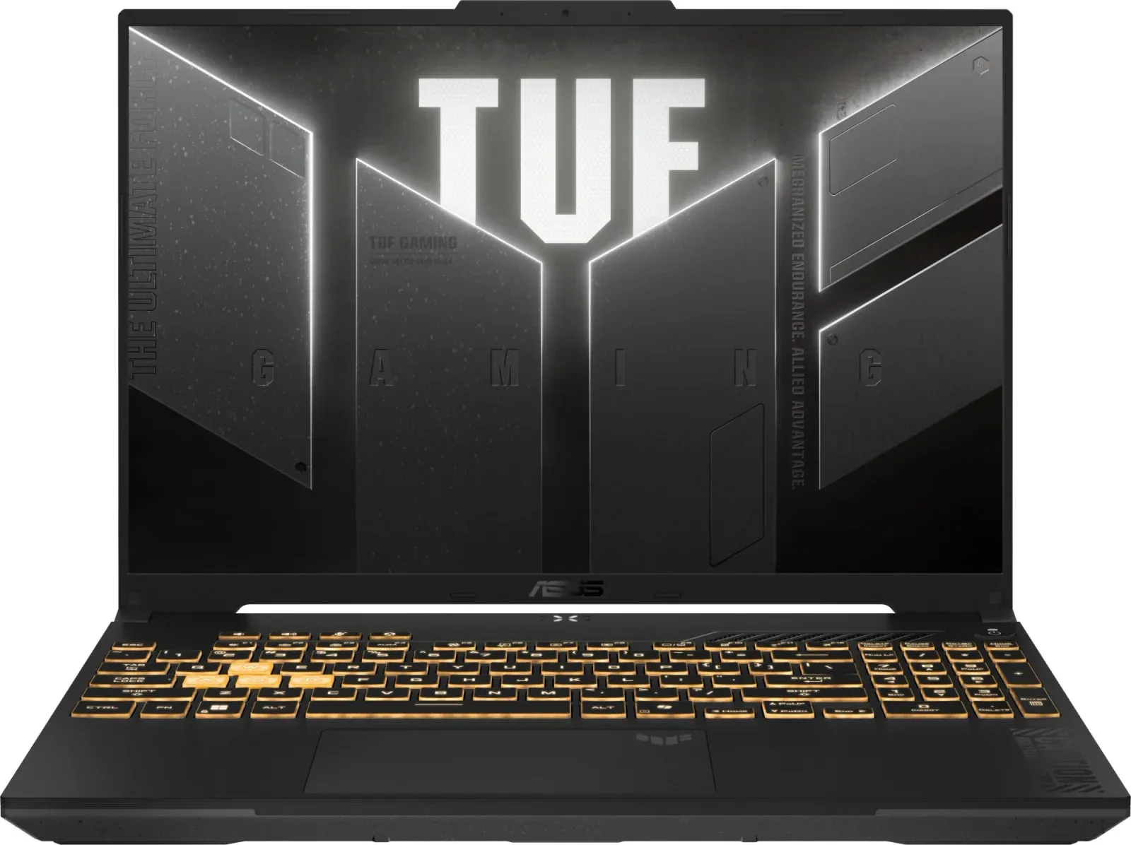 Ноутбук Asus TUF Gaming F16 FX607VJB-RL103 Core 5 210H 16Gb SSD512Gb NVIDIA GeForce RTX 3050 6Gb 16 IPS WUXGA 1920x1200 без ОС grey WiFi BT Cam 90NR0MZ6-M005K0 - фото 1