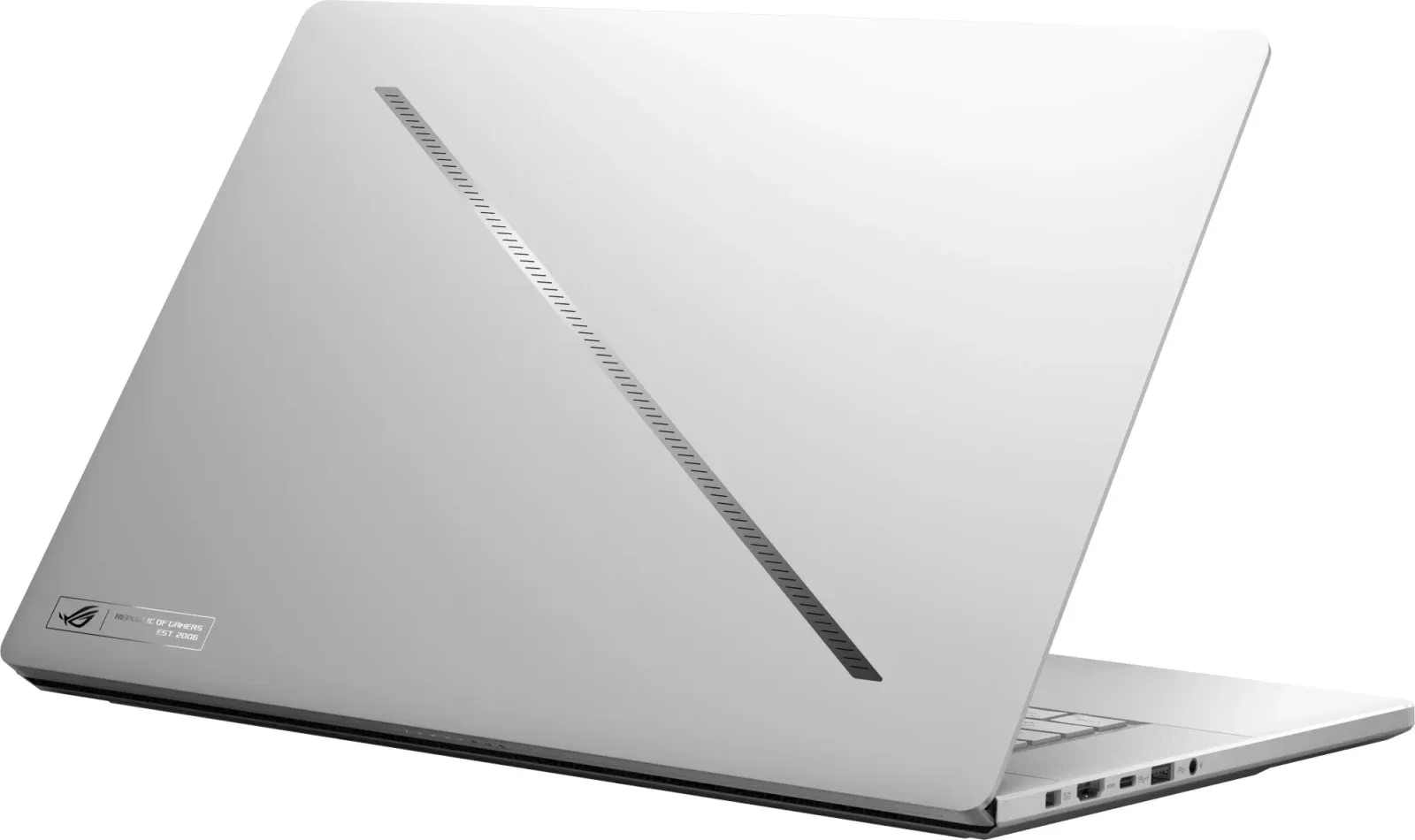 Ноутбук Asus ROG Zephyrus G16 GA605KM-QR036 Ryzen AI 7 350 32Gb SSD1Tb NVIDIA GeForce RTX 5060 8Gb 16 OLED 2.5K 2560x1600 без ОС white WiFi BT Cam Bag 90NR0NE2-M00250 - фото 6