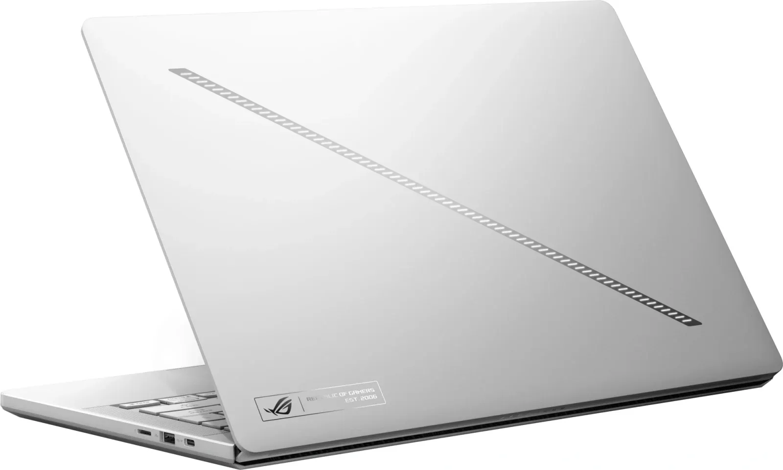 Ноутбук Asus ROG Zephyrus G14 GA403WW-QS100W Ryzen AI 9 HX 370 32Gb SSD1Tb NVIDIA GeForce RTX5080 16Gb 14 OLED 3K 2880x1800 Windows 11 Home white WiFi BT Cam Bag 90NR0MA4-M004S0 - фото 7