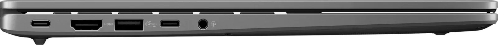 Ноутбук Asus VivoBook S14 S3407CA-LY134 Core Ultra 7 255H 32Gb SSD1Tb Intel Graphics 14 IPS WUXGA 1920x1200 без ОС grey WiFi BT Cam 90NB16J2-M00A30 - фото 8
