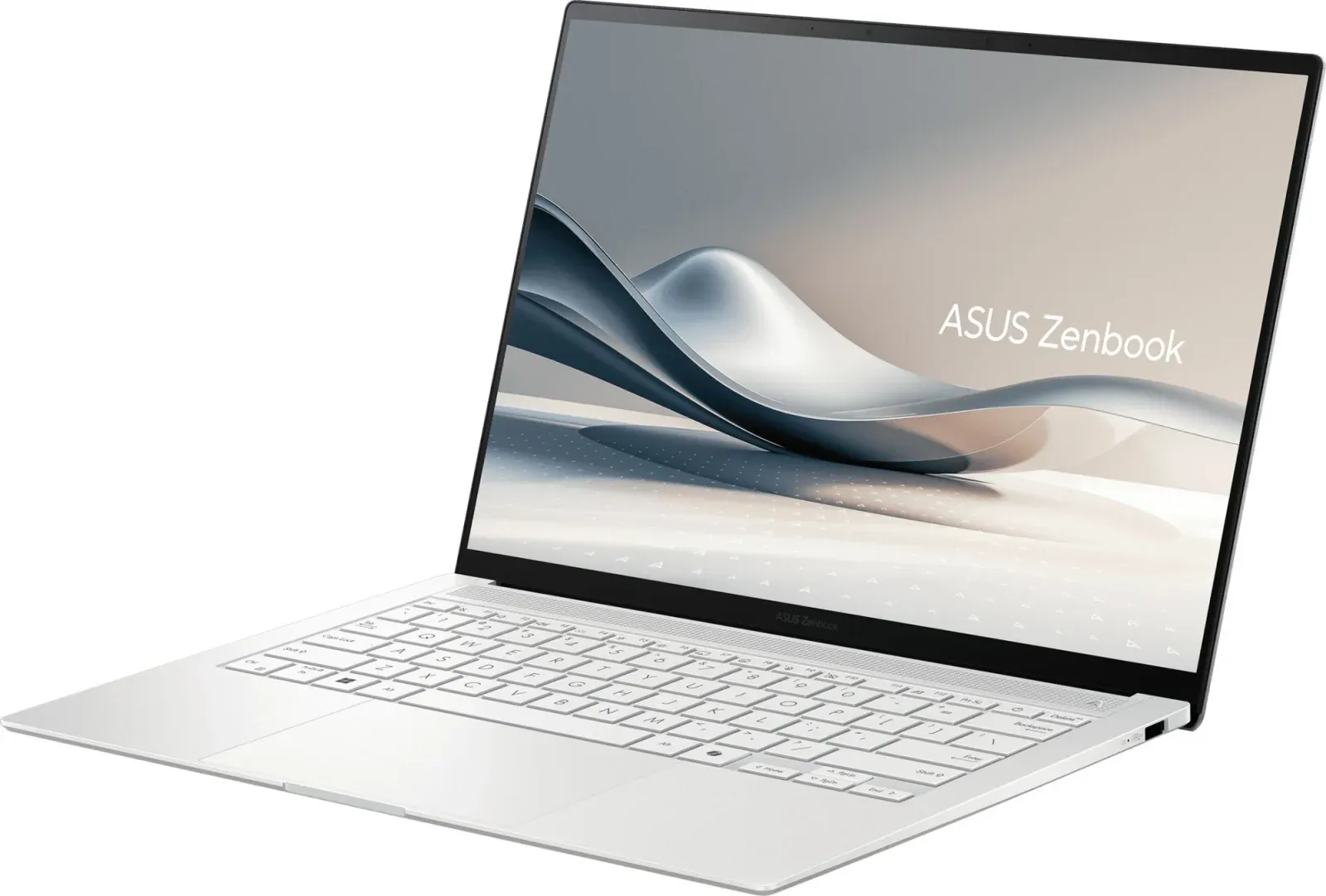 Ноутбук Asus Zenbook S 14 OLED UX5406SA-PV058W Core Ultra 7 258V 32Gb SSD1Tb Intel Arc 140V 14 OLED 3K 2880x1800 Windows 11 Home white WiFi BT Cam Bag 90NB14F2-M002F0 - фото 4