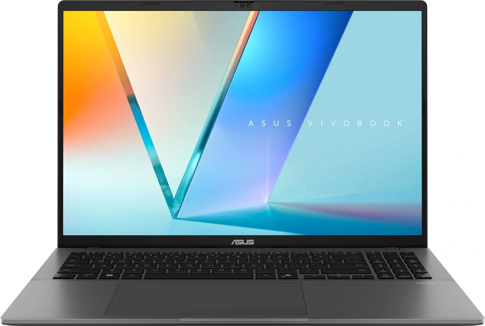 Ноутбук Asus VivoBook S16 S3607CA-SH136 Core Ultra 7 255H 32Gb SSD1Tb Intel Arc 16 OLED WUXGA 1920x1200 без ОС grey WiFi BT Cam 90NB16I2-M00A40 - фото 1
