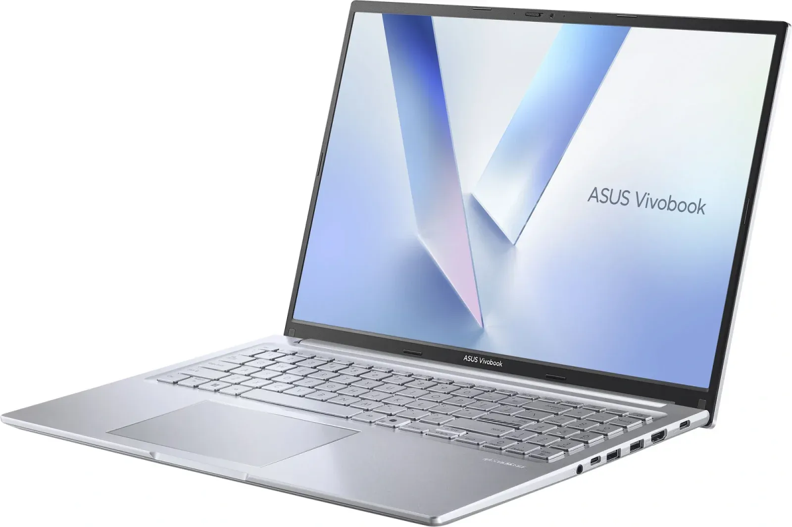 Ноутбук Asus VivoBook 16 M1605NAQ-MB131 Ryzen 7 170 16Gb SSD1Tb AMD Radeon 680M 16 IPS WUXGA 1920x1200 без ОС silver WiFi BT Cam 90NB1832-M005F0 - фото 4