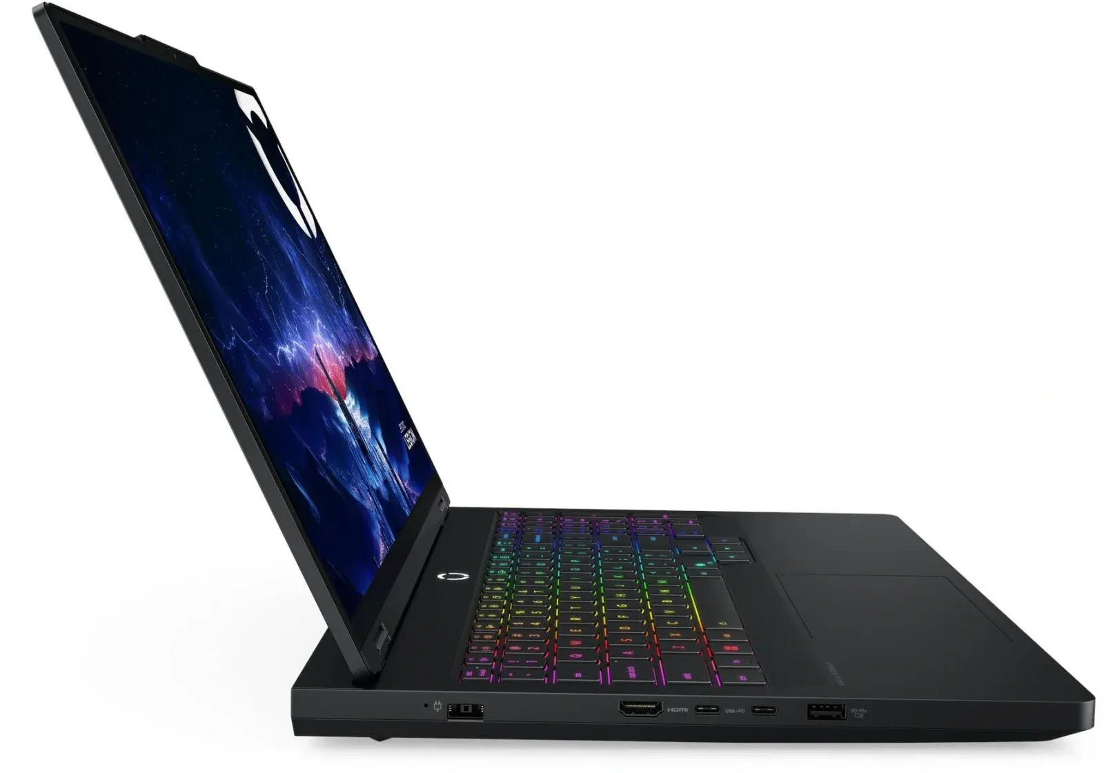 Ноутбук Lenovo Legion Pro 5 16IAX10H Core Ultra 9 275HX 32Gb SSD1Tb NVIDIA GeForce RTX5070Ti 12Gb 16 OLED WQXGA 2560x1600 без ОС black WiFi BT Cam 83LU001TPS - фото 6