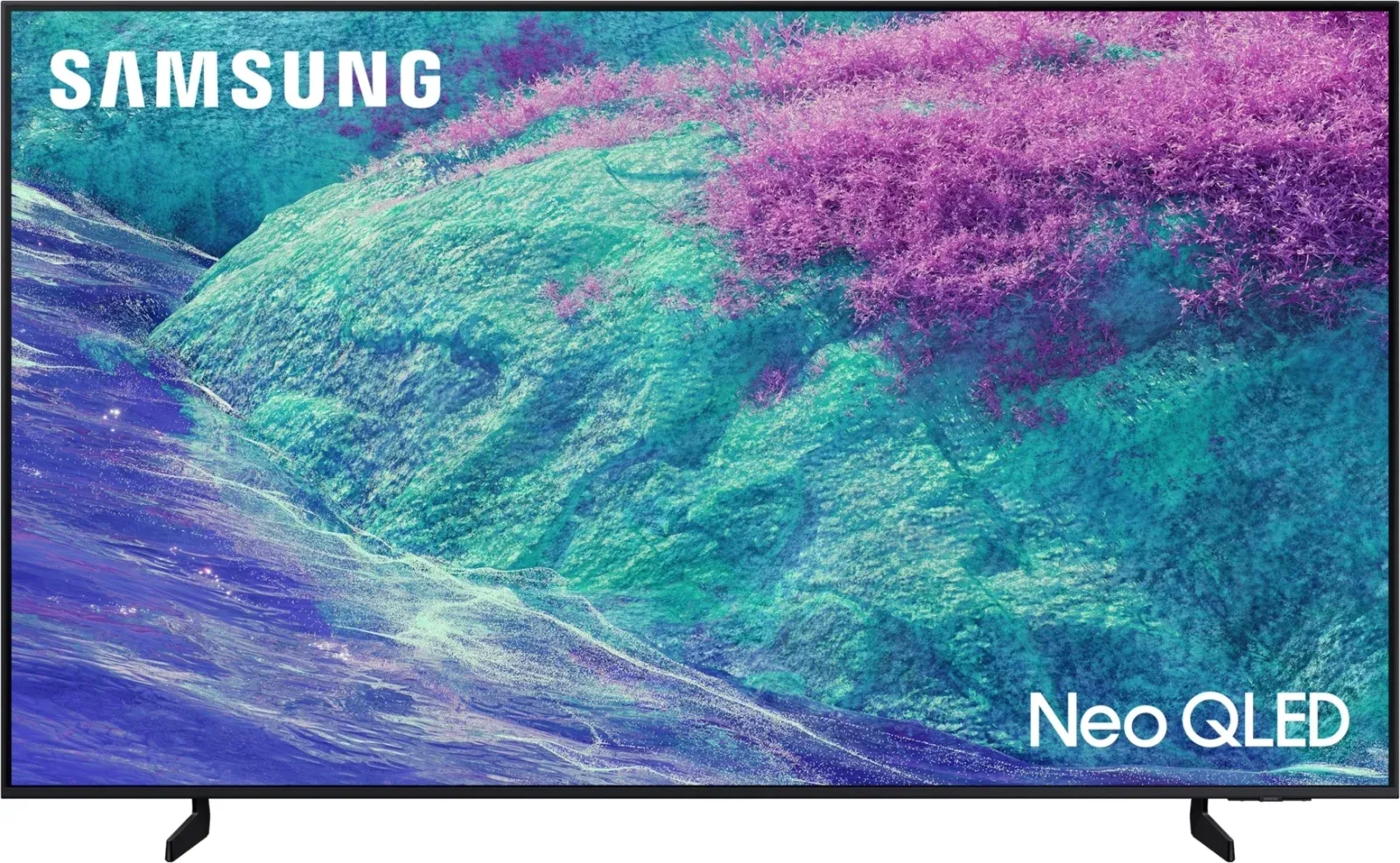 Телевизор QLED Samsung 75 QE75QN1EFAUXRU Series 7 черный 4K Ultra HD 100Hz DVB-T2 DVB-C DVB-S2 USB WiFi Smart TV RUS - фото 1