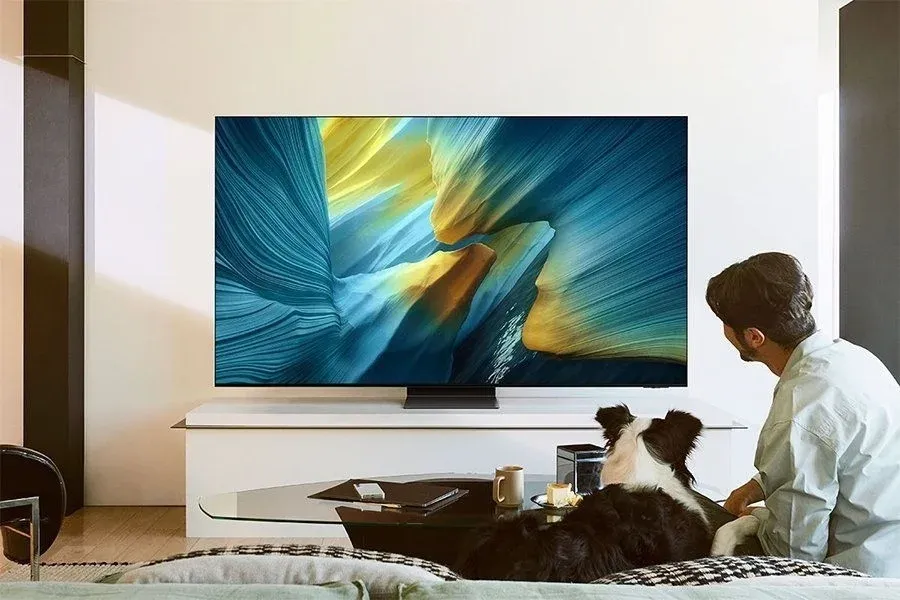 Телевизор OLED Samsung 83 QE83S95FAEXRU Series 9 черный графит/черный 4K Ultra HD 120Hz DVB-T2 DVB-C DVB-S2 USB WiFi Smart TV - фото 3