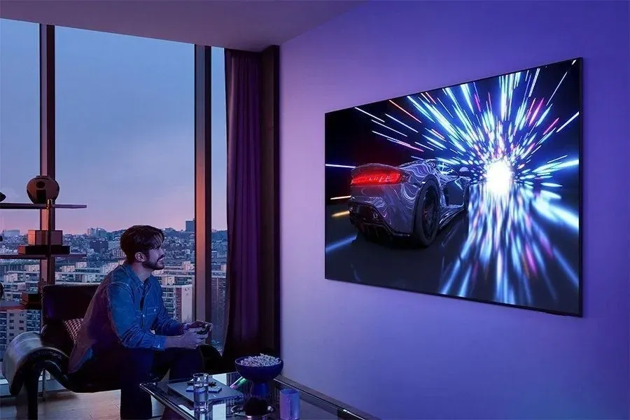 Телевизор OLED Samsung 83 QE83S95FAEXRU Series 9 черный графит/черный 4K Ultra HD 120Hz DVB-T2 DVB-C DVB-S2 USB WiFi Smart TV - фото 6