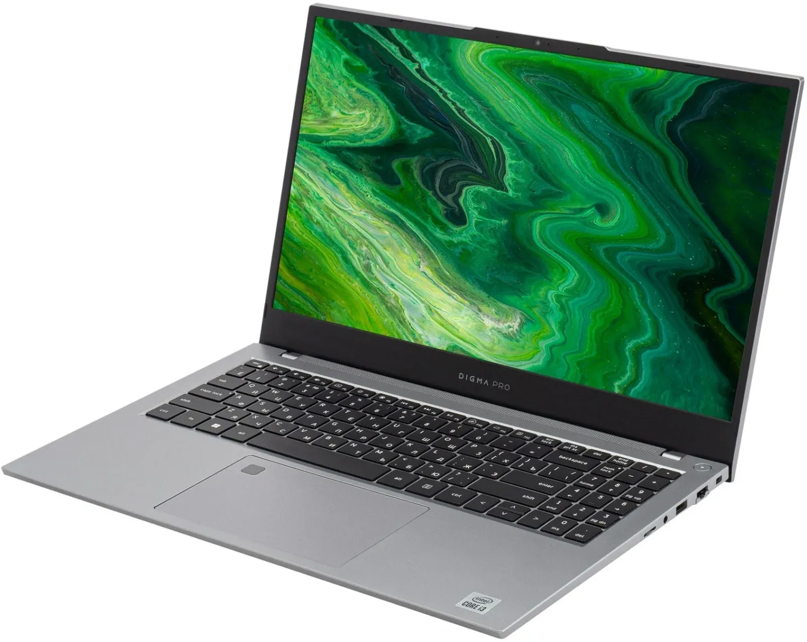 Ноутбук Digma Pro Fortis M Core i3 1215U 16Gb SSD256Gb Intel UHD Graphics 15.6 IPS FHD 1920x1080 Windows 11 Pro grey WiFi BT Cam 4250mAh DN15P3-ACXW01 - фото 4