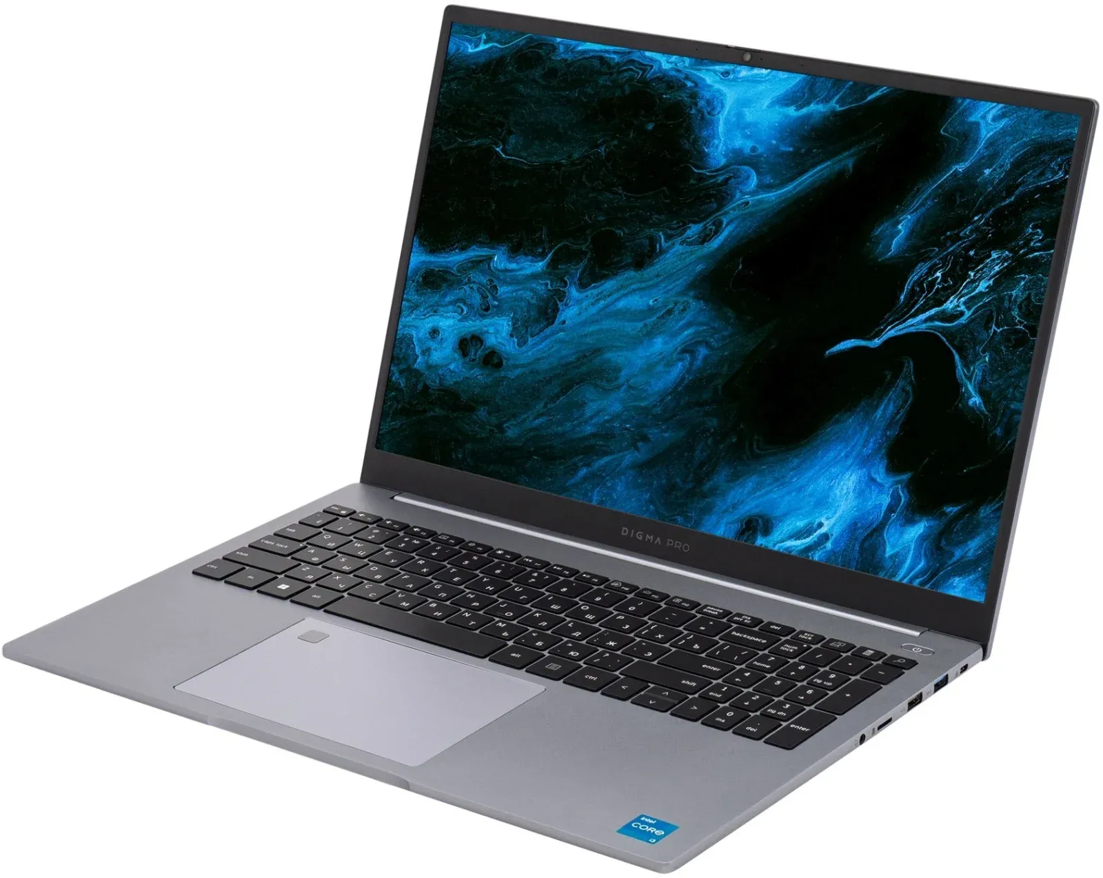 Ноутбук Digma Pro Pactos Core i3 1215U 16Gb SSD256Gb Intel UHD Graphics 16 IPS WUXGA 1920x1200 Windows 11 Pro dk.grey WiFi BT Cam 5500mAh DN16P3-ACXW01 - фото 5