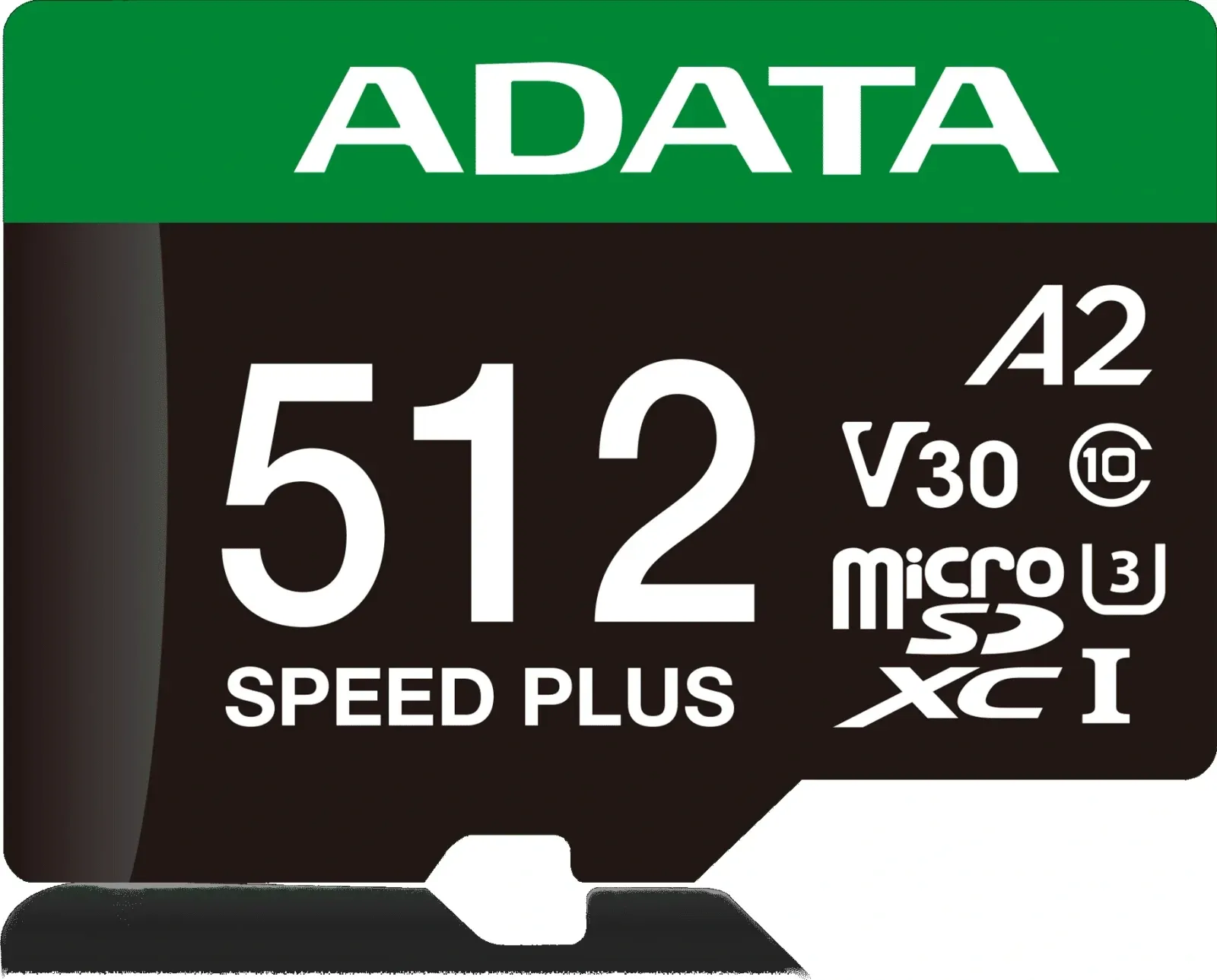 Флеш карта microSDXC 512GB A-Data UD512GUI3V30A2SP-RA1 Speed Plus V30 A2 + adapter - фото 2