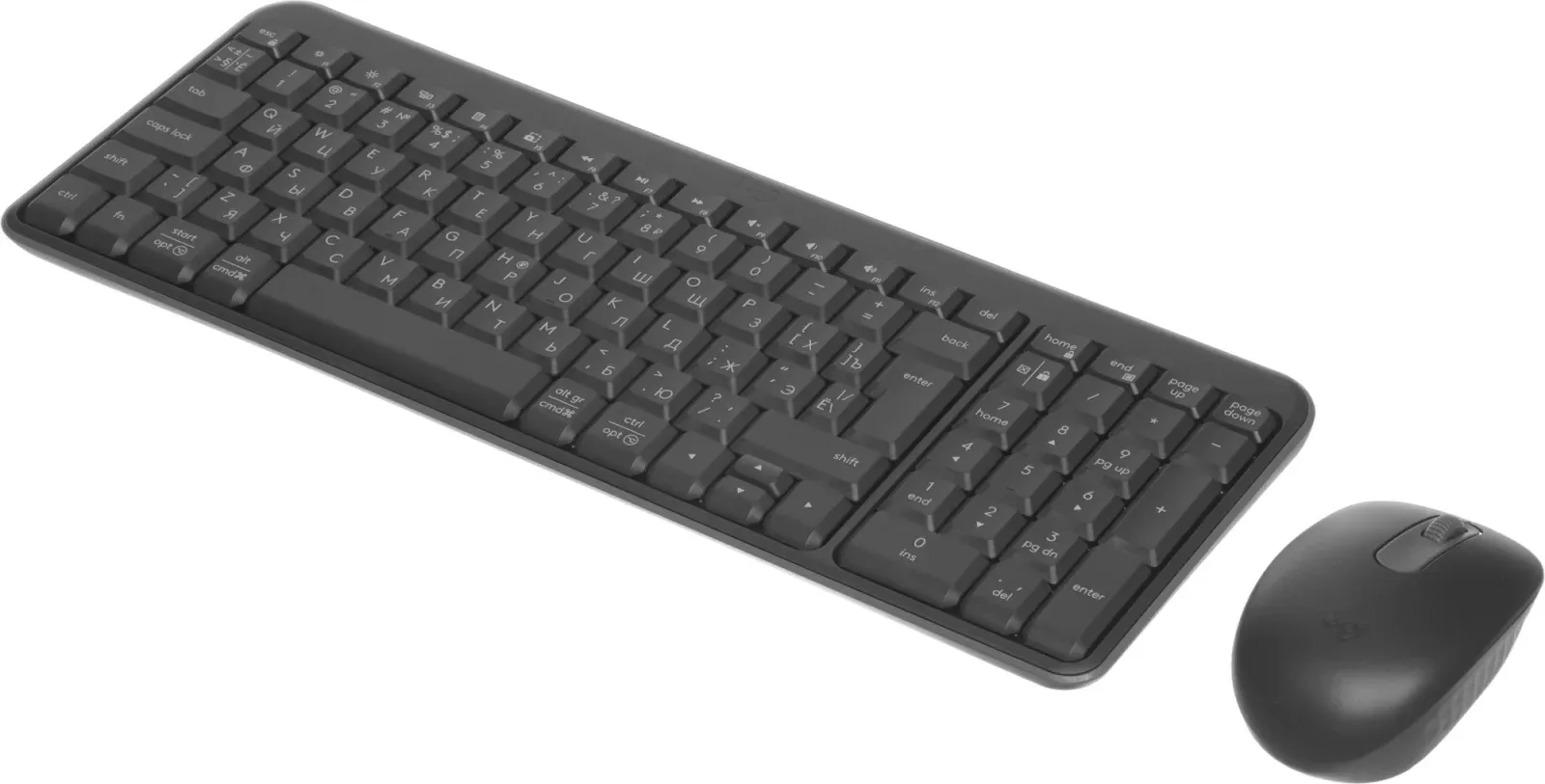 Комплекты клавиатура+мышь LOGITECH MK250 Compact MR0114 - фото 1