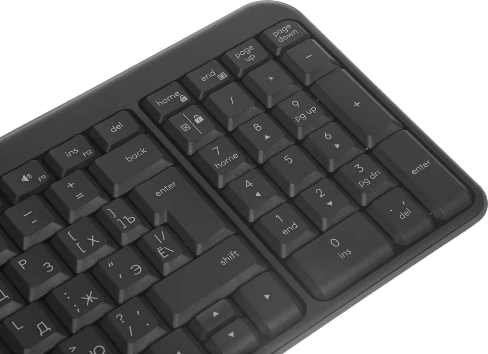 Комплекты клавиатура+мышь LOGITECH MK250 Compact MR0114 - фото 4