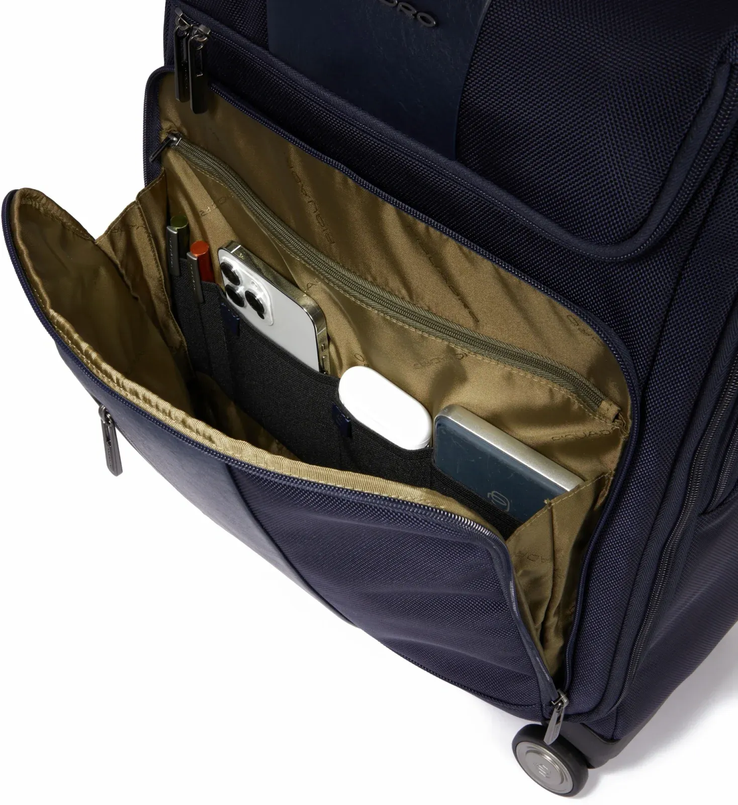 Чемоданы сумки рюкзаки PIQUADRO Brief2 синий, 33 л - фото 4