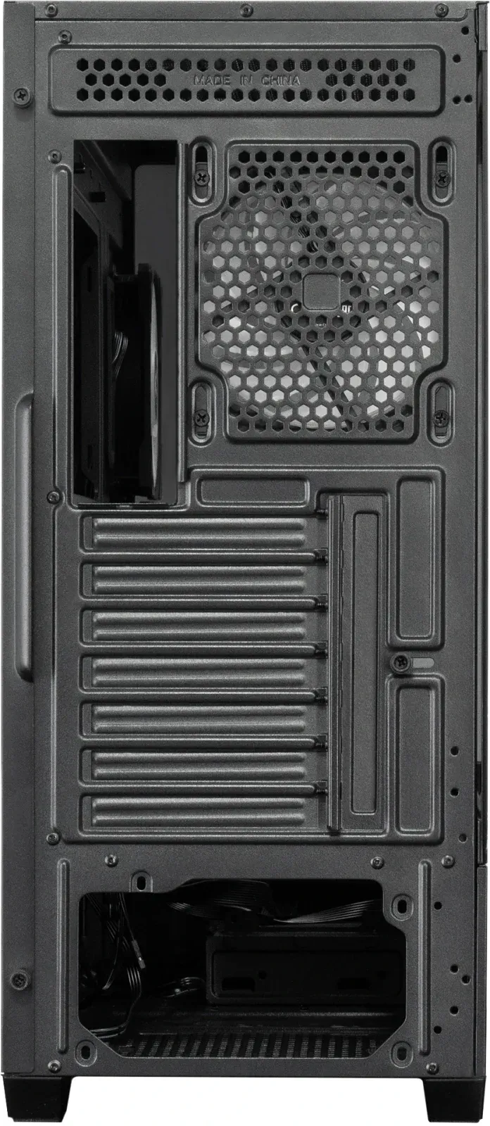 Корпус Chieftec Vista черный без БП ATX 6x120mm 2x140mm 1xUSB2.0 1xUSB3.0 audio bott PSU - фото 8
