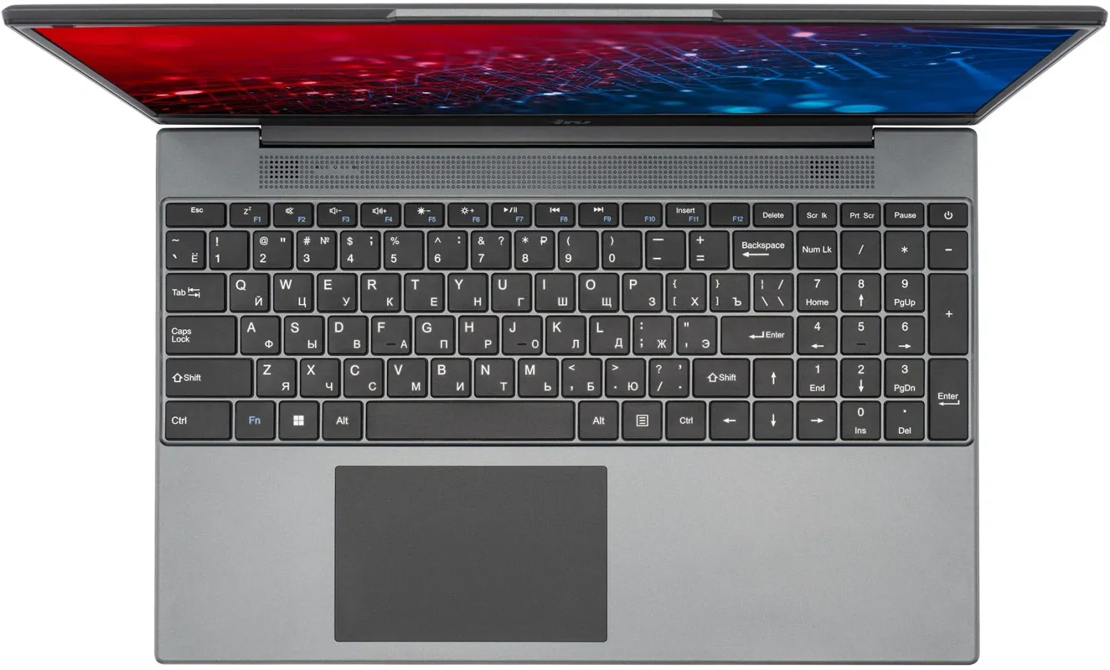 Ноутбук IRU Tactio 15BHR Ryzen 7 7730U 32Gb SSD1Tb AMD Radeon Graphics 15.6 IPS FHD 1920x1080 FreeDOS grey WiFi BT Cam 4350mAh 2139188 - фото 2