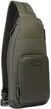 Рюкзак слинг Piquadro Modus Special CA5577MOS/VEVE оливковый натур.кожа, 2.5 л - фото 8