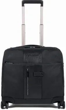 Чемодан Piquadro BRIEF2 CA4446BR2BM/N 41x21x42см 30л. 3.012кг. нейлон черный, 30 л - фото 3