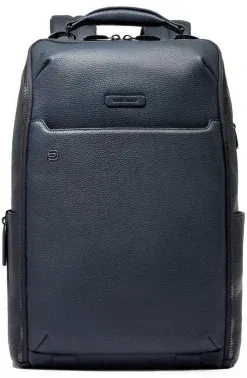 Рюкзак мужской Piquadro Modus CA7106MOS/BLU синий натур.кожа, 24 л - фото 8
