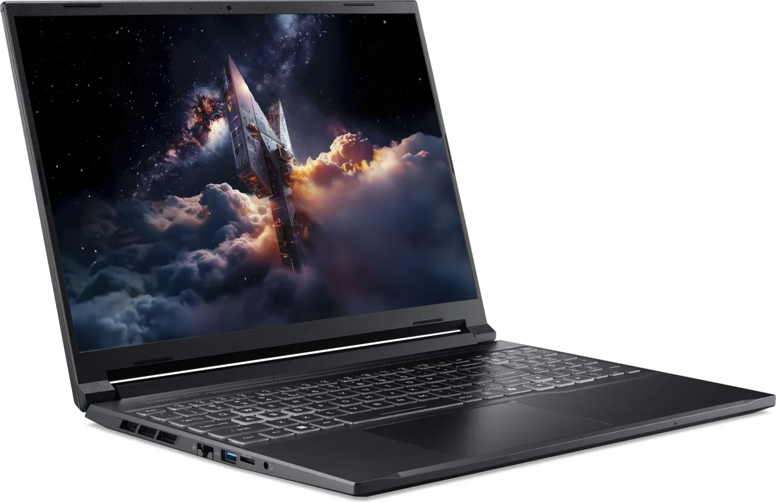 Ноутбук Acer Nitro V 16S ANV16S-41-R570 Ryzen 7 260 32Gb SSD1Tb NVIDIA GeForce RTX 5060 8Gb 16 IPS WQXGA 2560x1600 без ОС black WiFi BT Cam NH.U03CD.003 - фото 2
