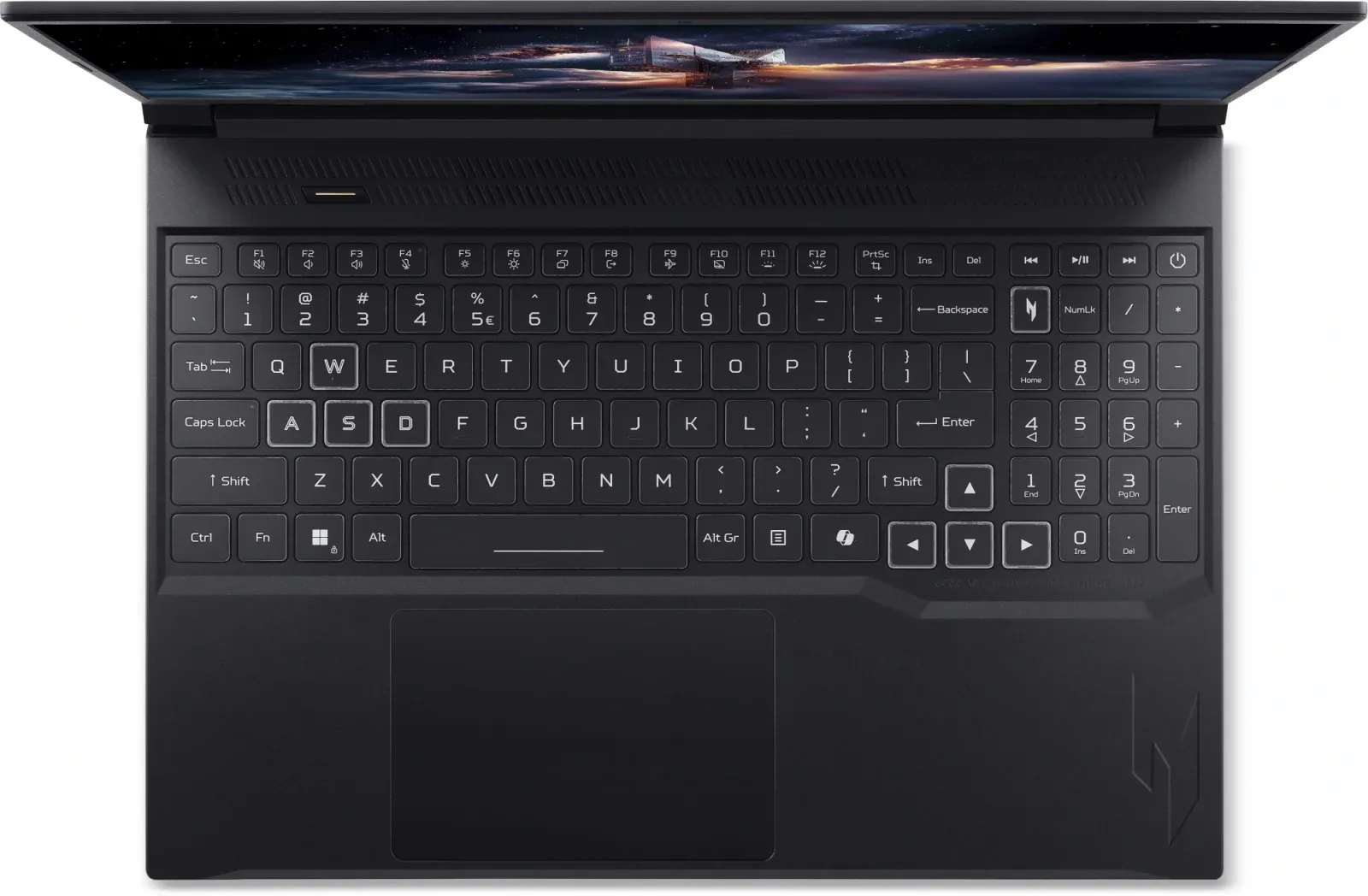 Ноутбук Acer Nitro V 16S ANV16S-41-R570 Ryzen 7 260 32Gb SSD1Tb NVIDIA GeForce RTX 5060 8Gb 16 IPS WQXGA 2560x1600 без ОС black WiFi BT Cam NH.U03CD.003 - фото 4
