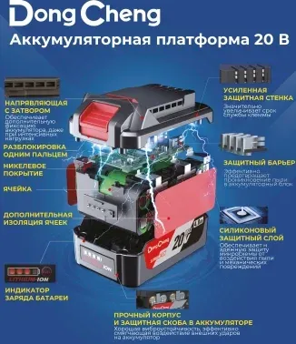 Зарядное устройство DongCheng FFCL20-02 - фото 8