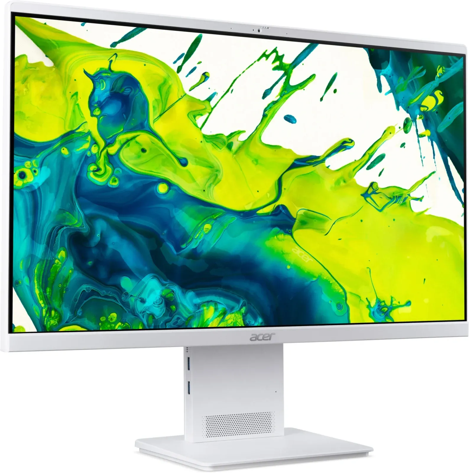 Моноблок Acer Aspire S24B-GMTL-H 23.8 Full HD Core Ultra 5 125H 1.2 16Gb SSD512Gb Arc graphics Eshell GbitEth WiFi BT 90W клавиатура мышь Cam белый 1920x1080 - фото 3