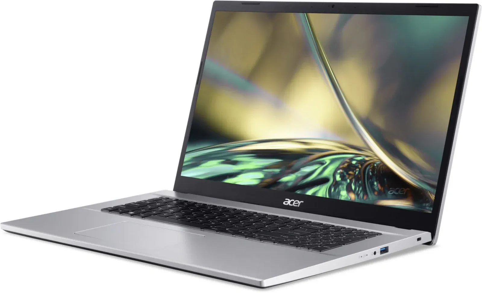Ноутбук Acer Aspire 3 A317-54-388R Core i3 1215U 16Gb SSD512Gb Intel UHD Graphics 17.3 IPS FHD 1920x1080 без ОС silver WiFi BT Cam NX.K9YER.009 - фото 3