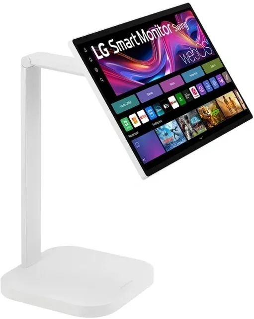 Монитор LG 31.5 UltraFine 32U889SA-W белый IPS LED 16:9 HDMI M/M глянцевая HAS Piv 1000:1 350cd 178гр/178гр 3840x2160 60Hz 4K USB Touch 21.2кг - фото 3