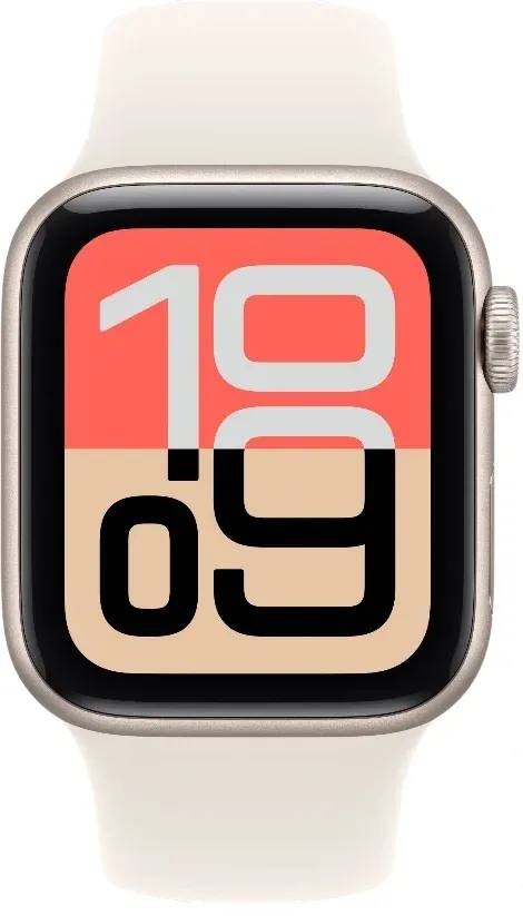 Смарт-часы Apple Watch SE 3 2025 A3324 40мм OLED корп.сияющая звезда Sport Band рем.сияющая звезда разм.брасл.:130-180мм MEH34LW/A - фото 2