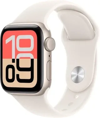 Смарт-часы Apple Watch SE 3 2025 A3324 40мм OLED корп.сияющая звезда Sport Band рем.сияющая звезда разм.брасл.:130-180мм MEH34LW/A - фото 8