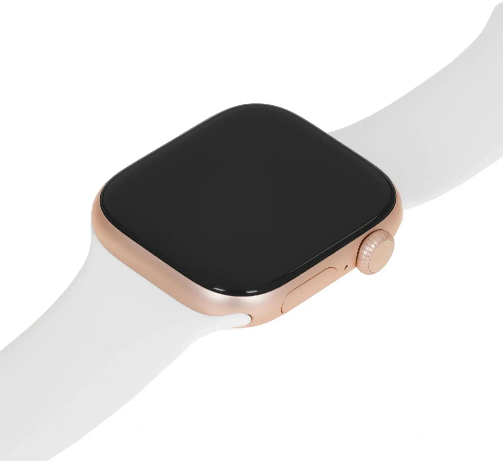 Смарт-часы Apple Watch Series 11 A3331 42мм OLED корп.розовое золото Sport Band рем.белый разм.брасл.:150-200мм MEU44LW/A - фото 6